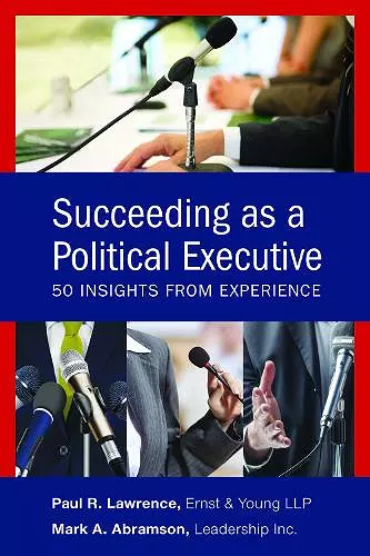Succeeding as a Political Executive cover