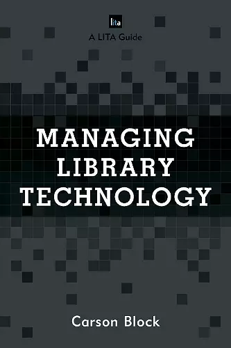 Managing Library Technology cover