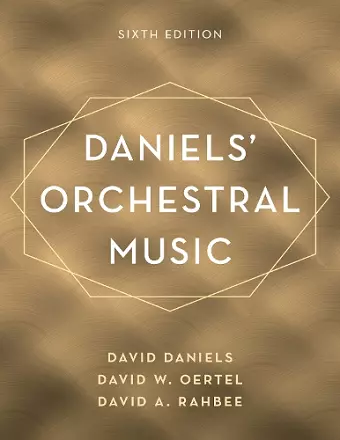 Daniels' Orchestral Music cover