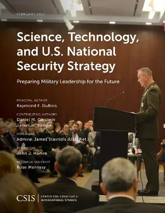 Science, Technology, and U.S. National Security Strategy cover