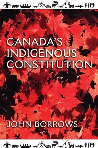 Canada's Indigenous Constitution cover