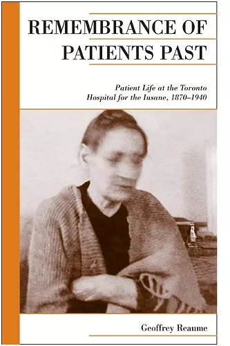 Remembrance of Patients Past cover