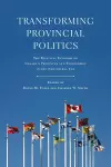 Transforming Provincial Politics cover