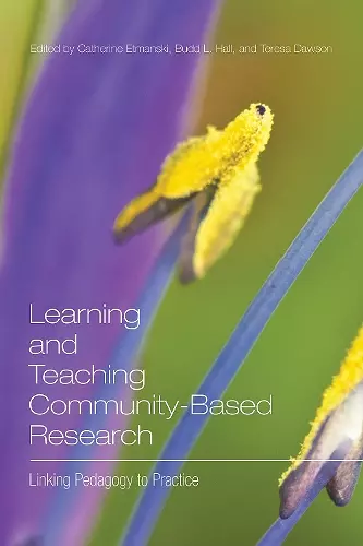 Learning and Teaching Community-Based Research cover