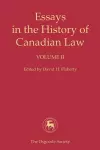 Essays in the History of Canadian Law, Volume II cover