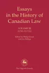 Essays in the History of Canadian Law, Volume III cover