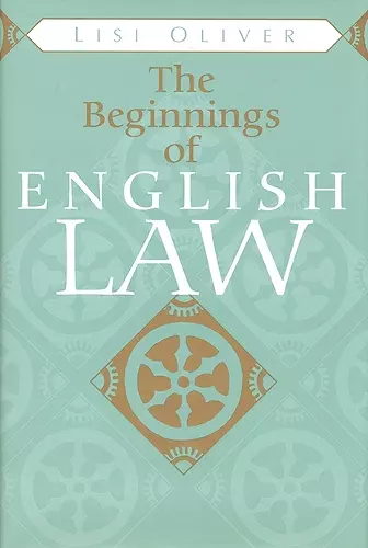 The Beginnings of English Law cover