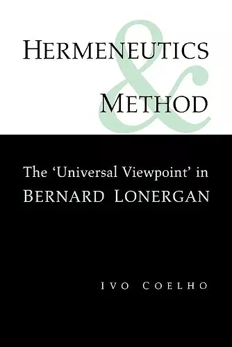 Hermeneutics and Method cover