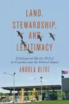 Land, Stewardship, and Legitimacy cover