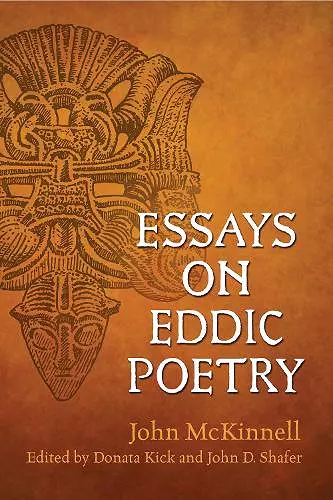 Essays on Eddic Poetry cover