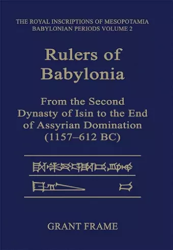 Rulers of Babylonia cover