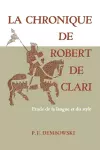 La Chronique de Robert de Clari cover