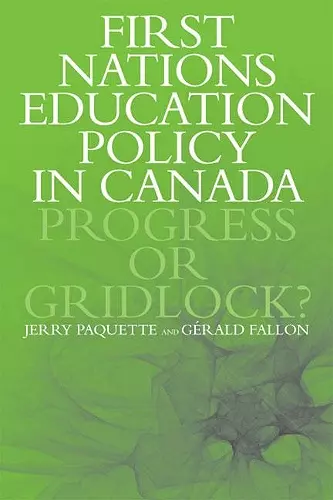 First Nations Education Policy in Canada cover