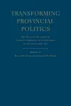Transforming Provincial Politics cover