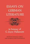 Essays on German Literature cover