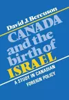 Canada and the Birth of Israel cover