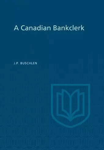 A Canadian Bankclerk cover