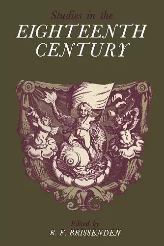 Studies in the Eighteenth Century cover