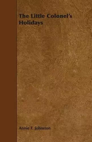 The Little Colonel's Holidays cover