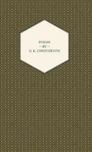 Poems Of G.K. Chesterton cover