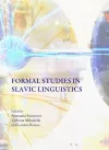 Formal Studies in Slavic Linguistics cover