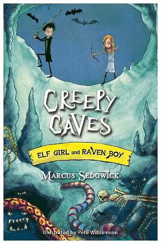 Elf Girl and Raven Boy: Creepy Caves cover