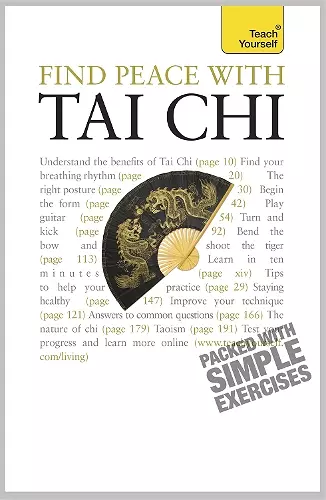 Find Peace With Tai Chi cover