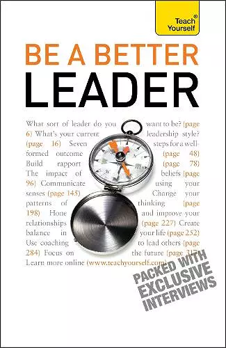 Be A Better Leader cover