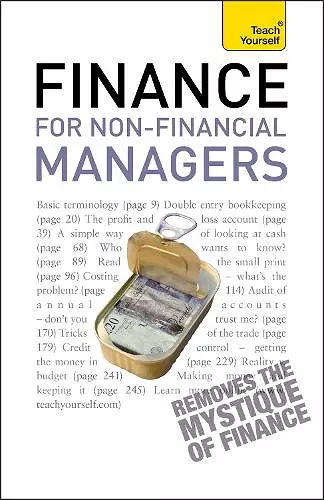 Finance for Non-Financial Managers cover