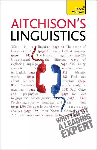 Aitchison's Linguistics cover