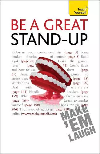 Be a Great Stand-up cover