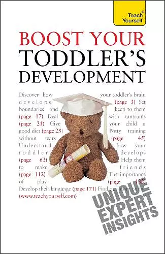 Boost Your Toddler's Development cover