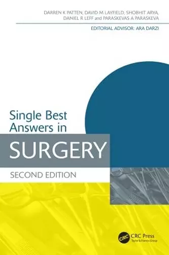 Single Best Answers in Surgery cover