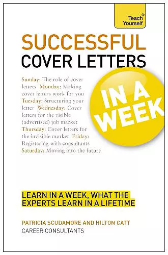 Cover Letters In A Week cover