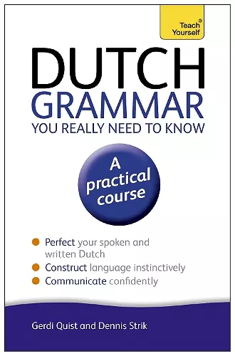 Dutch Grammar You Really Need to Know: Teach Yourself cover