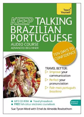 Keep Talking Brazilian Portuguese Audio Course - Ten Days to Confidence cover