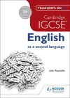 Cambridge IGCSE English as a second language Teacher's CD cover