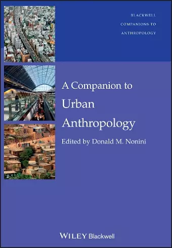 A Companion to Urban Anthropology cover