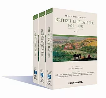 The Encyclopedia of British Literature, 3 Volume Set cover
