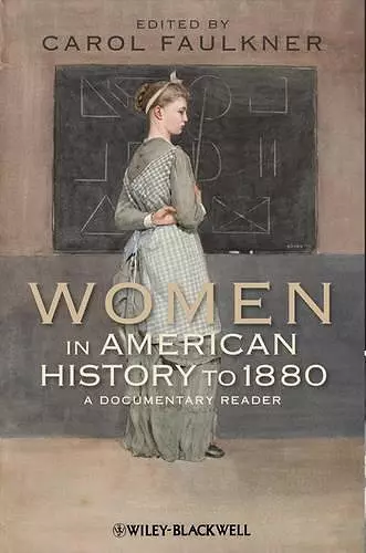 Women in American History to 1880 cover