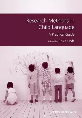 Research Methods in Child Language cover