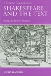 A Concise Companion to Shakespeare and the Text cover