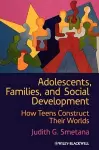 Adolescents, Families, and Social Development cover