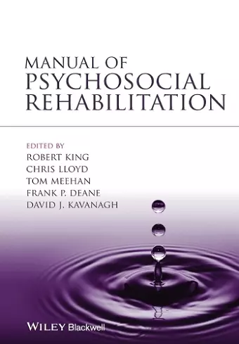 Manual of Psychosocial Rehabilitation cover