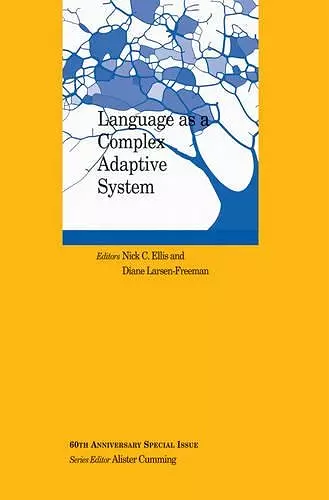 Language as a Complex Adaptive System cover