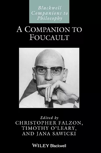 A Companion to Foucault cover