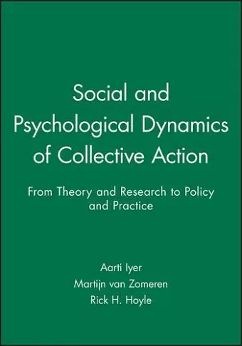 Social and Psychological Dynamics of Collective Action cover