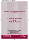 Poverty, Welfare, and Public Policy cover