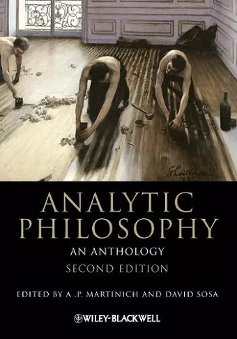 Analytic Philosophy cover