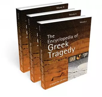 The Encyclopedia of Greek Tragedy cover